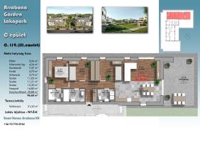 új építésű lakás Szombathely - III. em. 19. (bruttó kulcsrakész ár, 2027.03.)