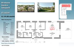új építésű lakás Szombathely - III. em. 19. (bruttó kulcsrakész ár, 2027.03.)