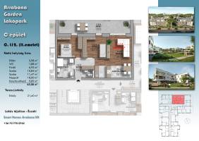 új építésű lakás Szombathely - II. em. 12. (bruttó kulcsrakész ár, 2027.03.)